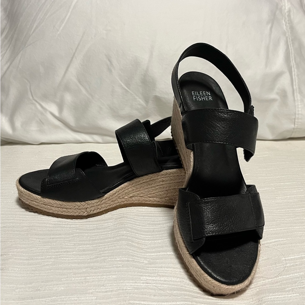 Eileen Fisher wedge sandals